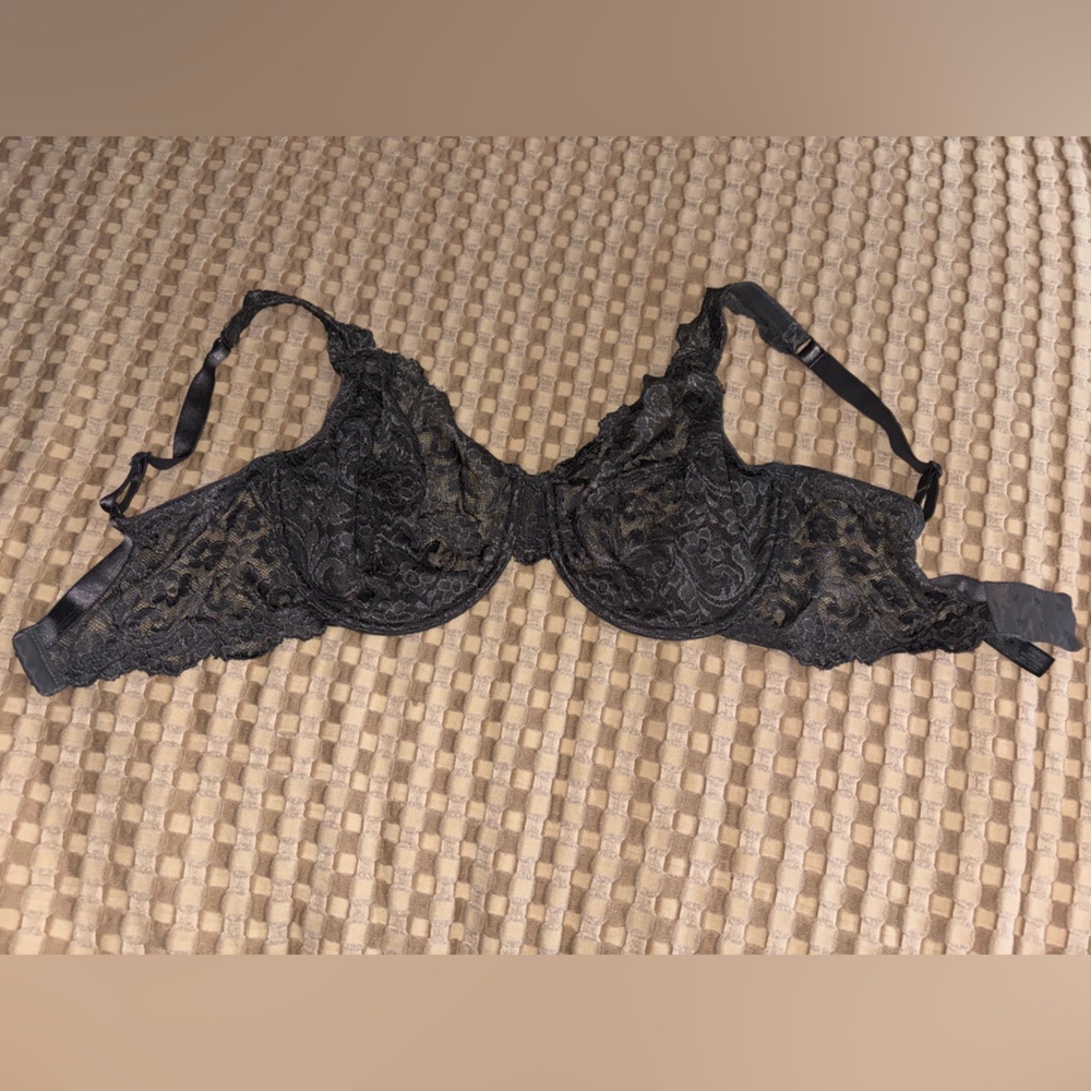 Smart&Sexy Chic Grey Lace Underwire Bra